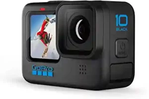 GoPro HERO10 Black - Caméra d'action étanche avec écrans LCD