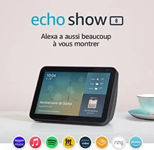 Echo Show 8 (1e génération, modèle 2019) | Écran connecté avec Alexa 