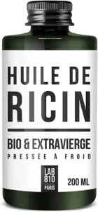 HUILE DE RICIN BIO 100% Pure et Naturelle. Pressée à Froid